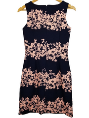 Banana Republic Navy Cherry Blossom Dress