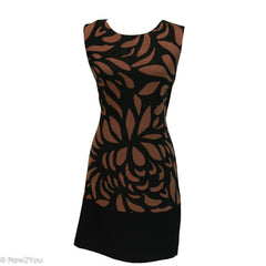 Coffee&Black Business Dress (Taylor) - New2You Lx