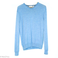 Sky Blue Knit Pullover (Calvin Klein) - New2Youlx