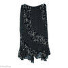 Black Floral & Polka Dot Flowy Skirt (Starina) - New2You Lx