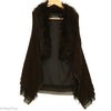 Black Faux Fur Vest (Double Zero) - New2You Lx