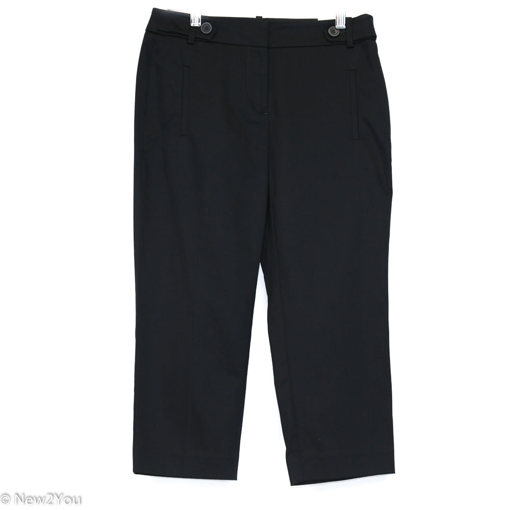 Black Crop Slacks (Ann Taylor) - New2You Lx