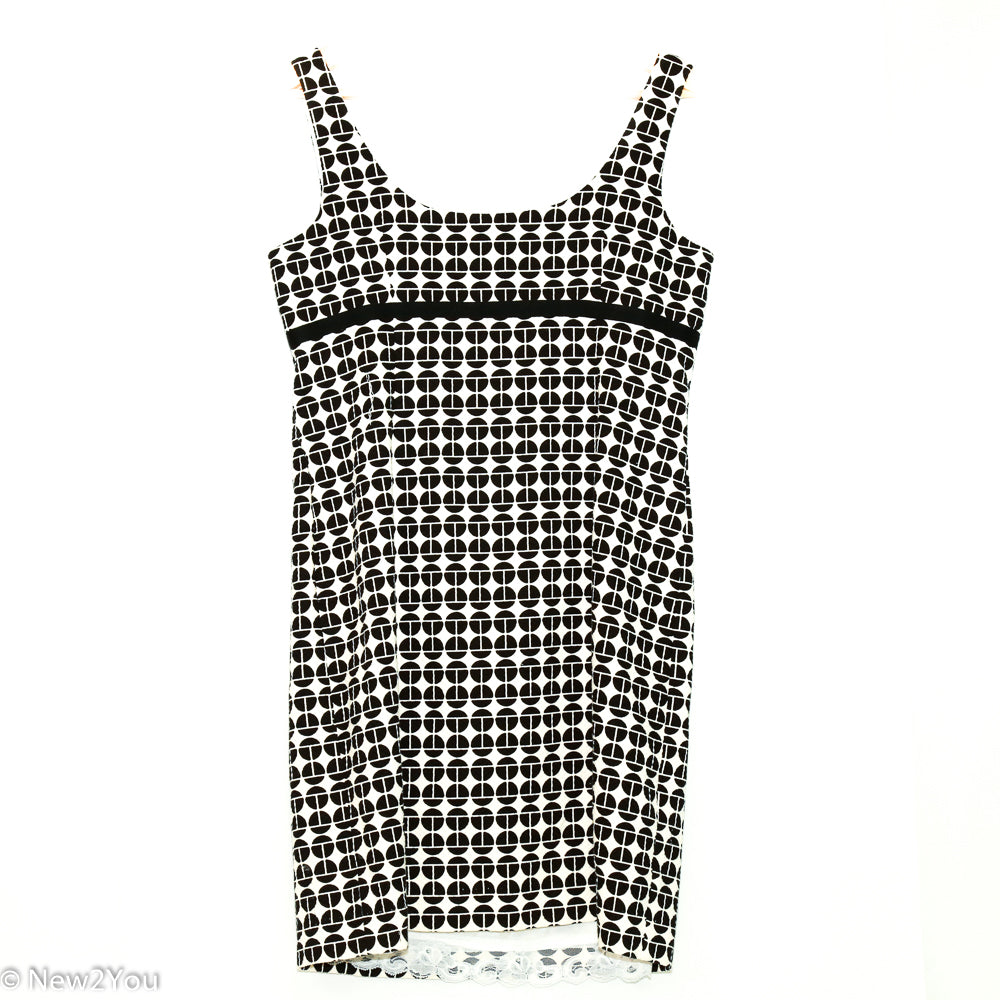 Black&White Retro Dress (Trina Turk) - New2You Lx