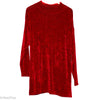 Red Soft Knit Sweater Dress (Expressions) - New2Youlx