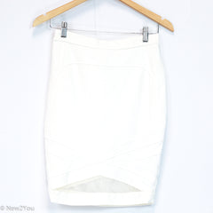 White Pencil Skirt (Guess) - New2Youlx