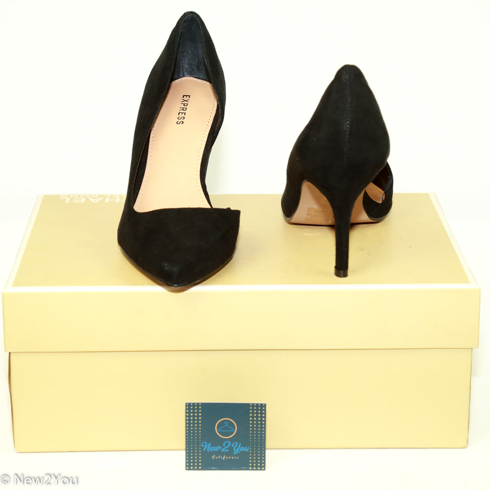 Black 2 Inch Black Heels ( Express ) - New2You Lx
