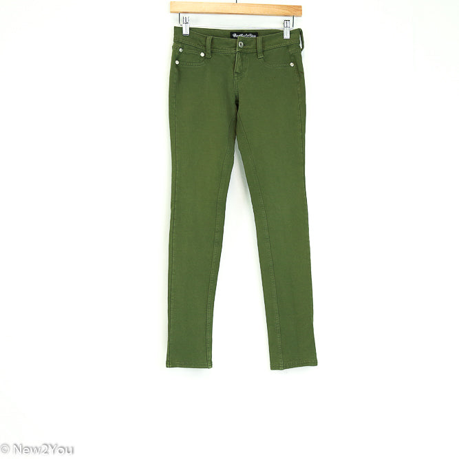 Army Green Skinnies (Vanilla Star) - New2You Lx