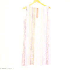 Orange, Pink, & White Boxy Graphic Dress (Charming Charlie)