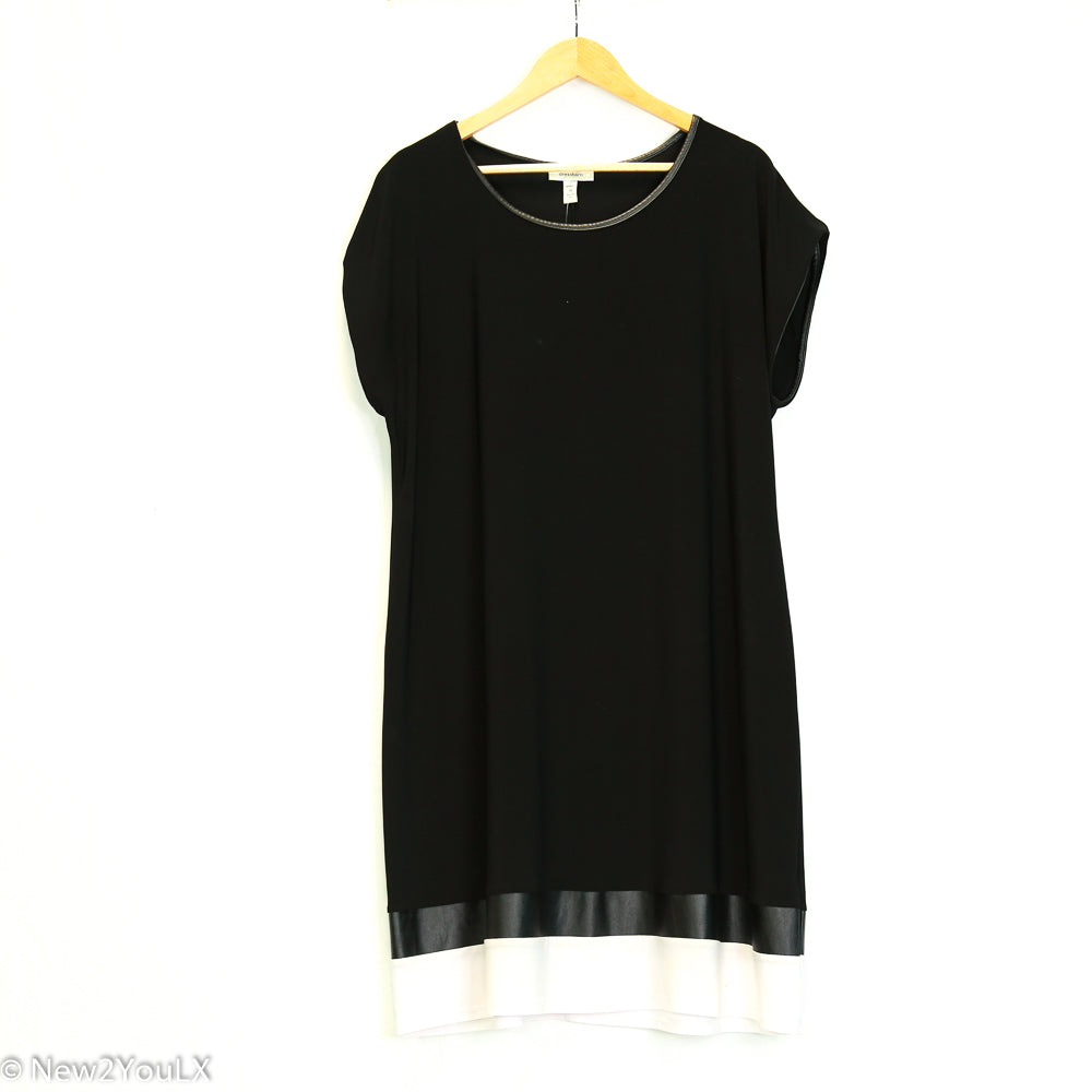 dressbarn black and white dress Dress Barn | Dresses | Vintagedressbarn Silk Black White Butterfly Bias Slinky Slip Dress Womens 8