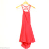 Red Strappy Sheer Dress (Lulu's)