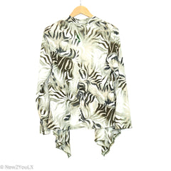 Coral Stitch Pattern Open Cardigan (Chicos)