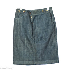 Dark Wash Jean Skirt (J.Crew) new2you lx