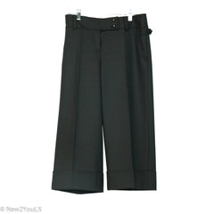 Black Lapeled Capri Slacks (Ann Taylor) new2you lx