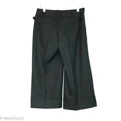 Black Lapeled Capri Slacks (Ann Taylor)