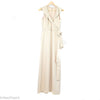 Jim Hjelm Tan Satin Sleeveless Gown  New2YouLX New2You 