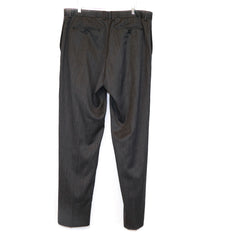 Grey Straight Cut Slacks (Cremieux)