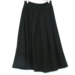 Front Row Shop Black High Waist Panel Bell Skirt