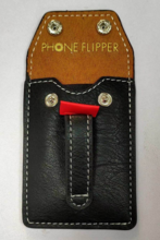 Leather Phone Flipper & Card Wallet