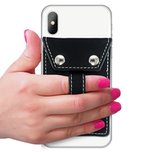 Leather Phone Flipper & Card Wallet