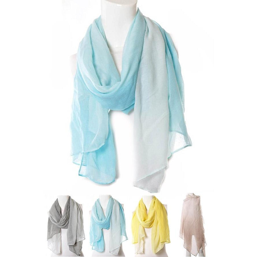 Mix Tone Oblong Scarf (Orangeshine) - New2Youlx