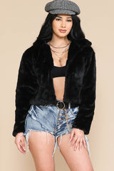 Faux Fur Foxy Coat