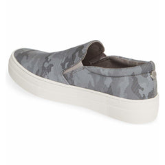 Gills Met Reflective Platinum Slip On Sneaker