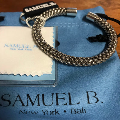Samuel B 925 Silver Cuff Bracelet