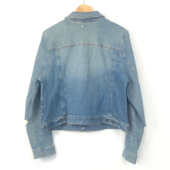 Tommy Hilfiger Womens XXL Cropped Denim Jean Jacket