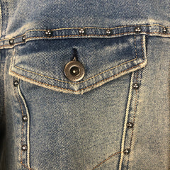 Tommy Hilfiger Womens XXL Cropped Denim Jean Jacket