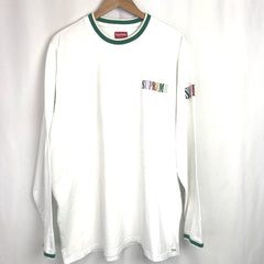 Supreme multi-color logo long sleeve