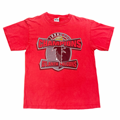 1998 NFL Atlanta Falcons NFC Champs Football Graphic T-Shirt