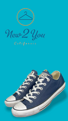 Chuck Taylor All Star Leather Ox 'Navy'