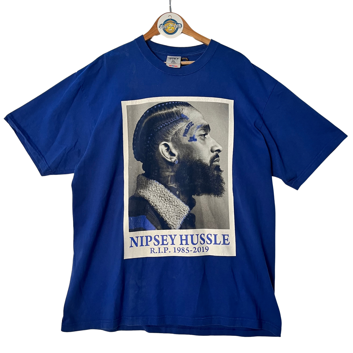 Shaka Wear RIP Nipsey Hussle 1985-2019 Rap Tee