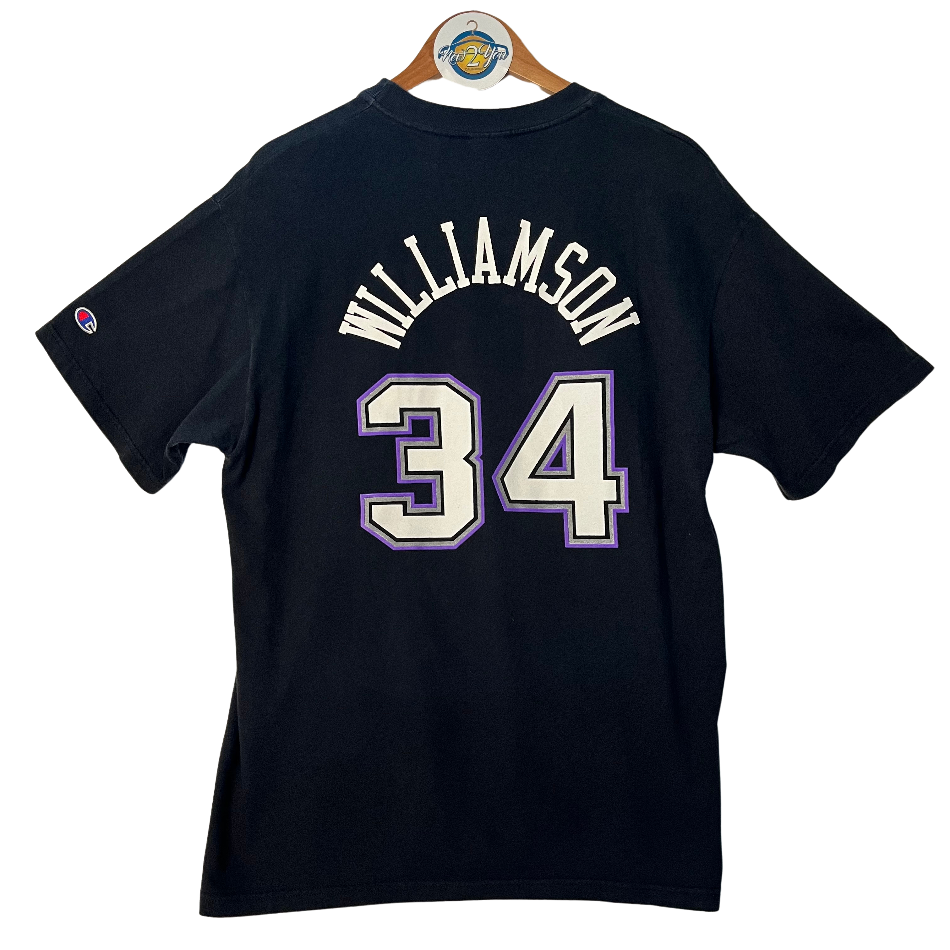 Black Sacramento Kings Tee - 34 Williamson