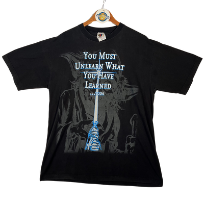 VTG 96' - 'You Must Unlearn What You Have Learned...' Yoda Quote Tee