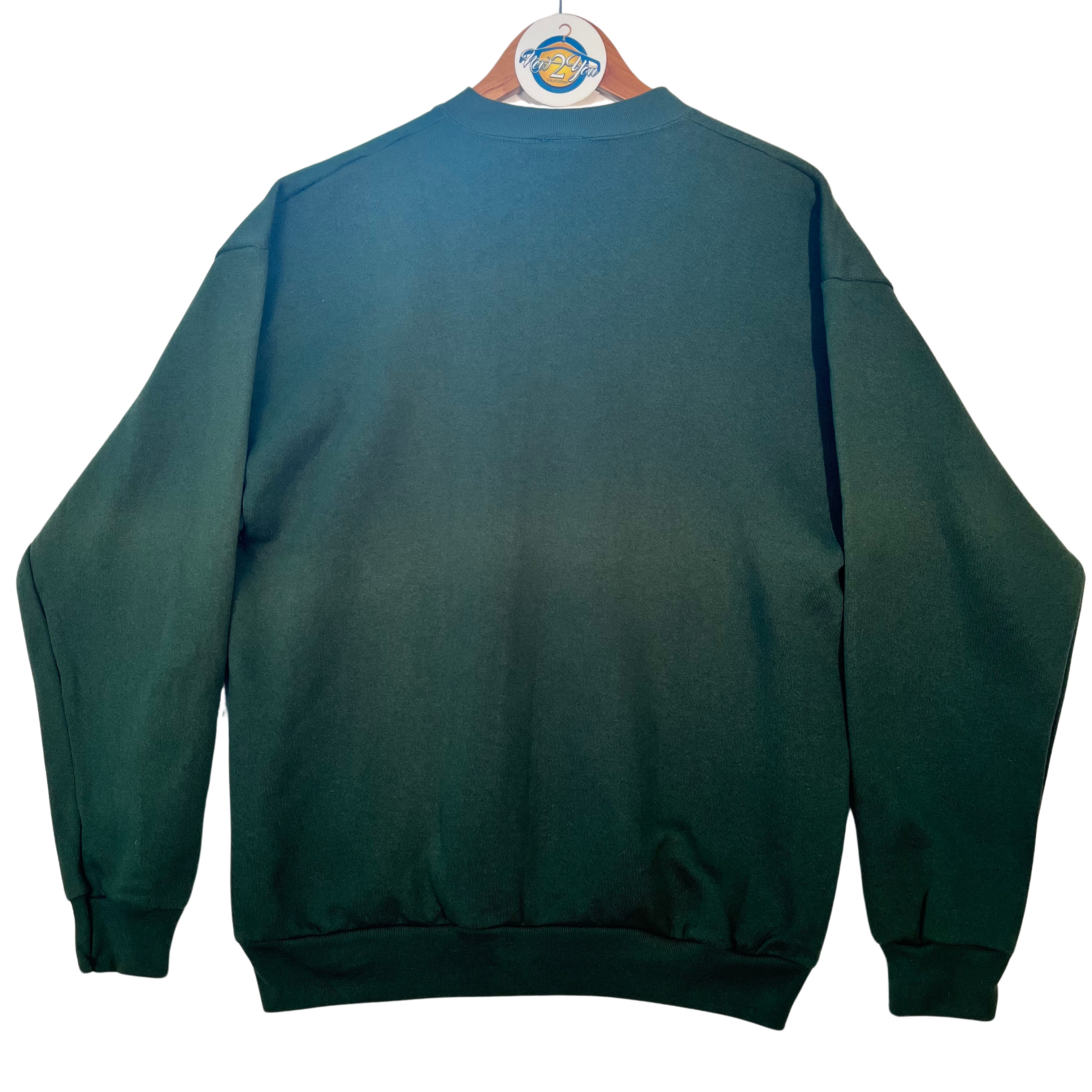 Y2K Looney Tunes 'The New Millennium' 2000 - Green Crewneck Sweater