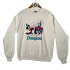 VTG '35 Years Of Disneyland' Crewneck Sweater - White