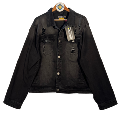 Men's Black Jacket - Riot Control Jacket (Caliber Denim Co.)