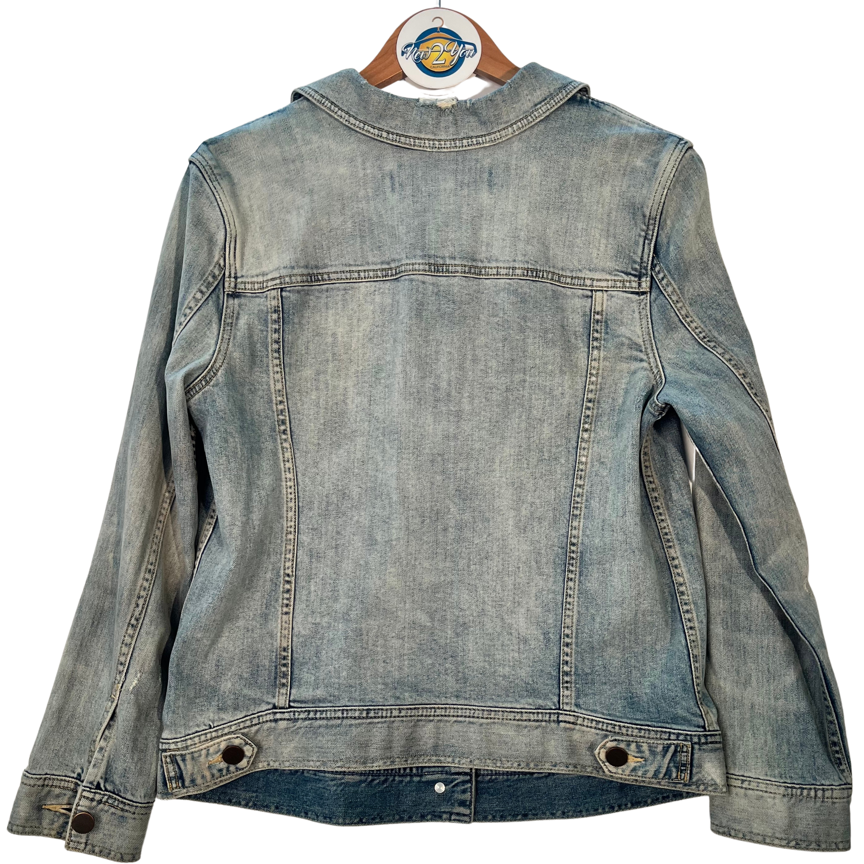 Treasure & Bond Light Stone Wash Denim Jacket