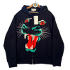 Gucci Men's Black Panther Felted Sweater