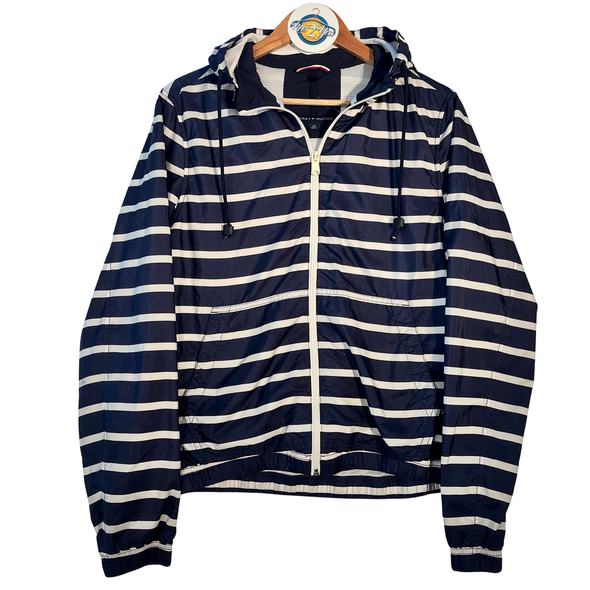 Tommy Hilfiger Navy/White Stripe Jacket