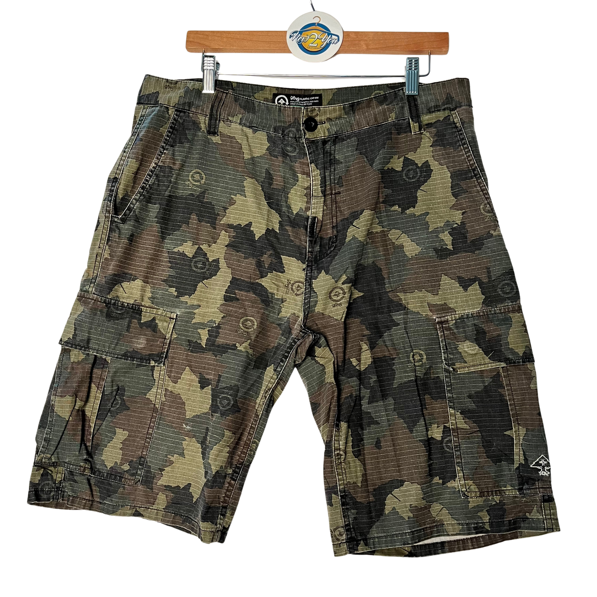 LRG Camouflage Cargo Shorts