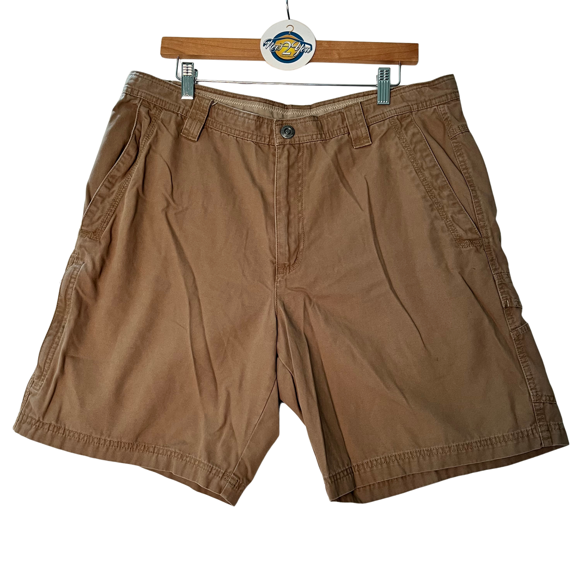 Columbia Tan Khaki Cargo Shorts