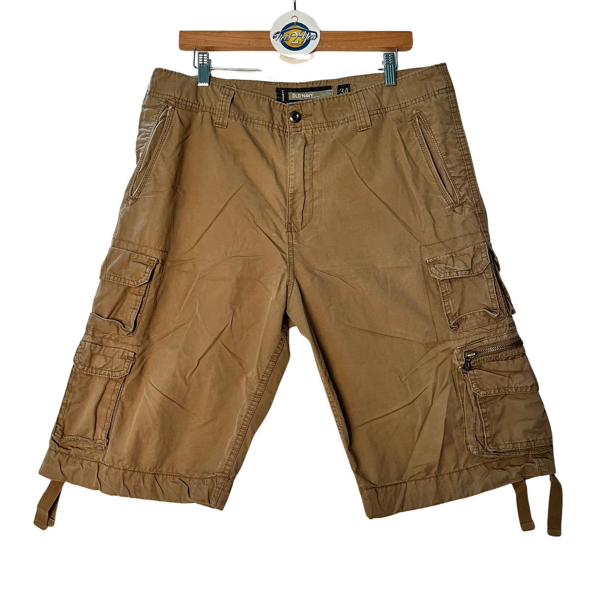 Old Navy Khaki Cargo Shorts