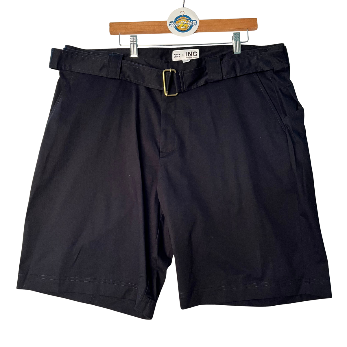 INC Black Board Shorts