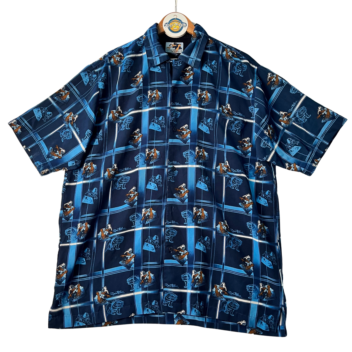 Raw Blue ABR DJ Casual Button Up