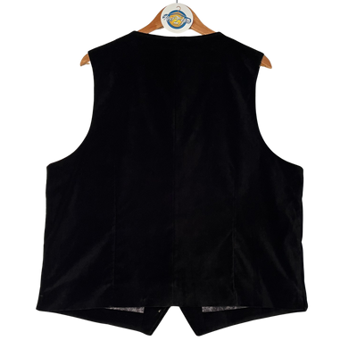 Joseph Abboud Black Velvet Vest