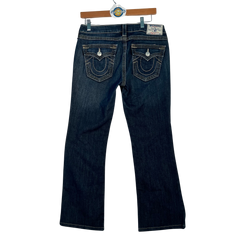 Low-Rise Bootcut Dark Wash Jeans (True Religion)