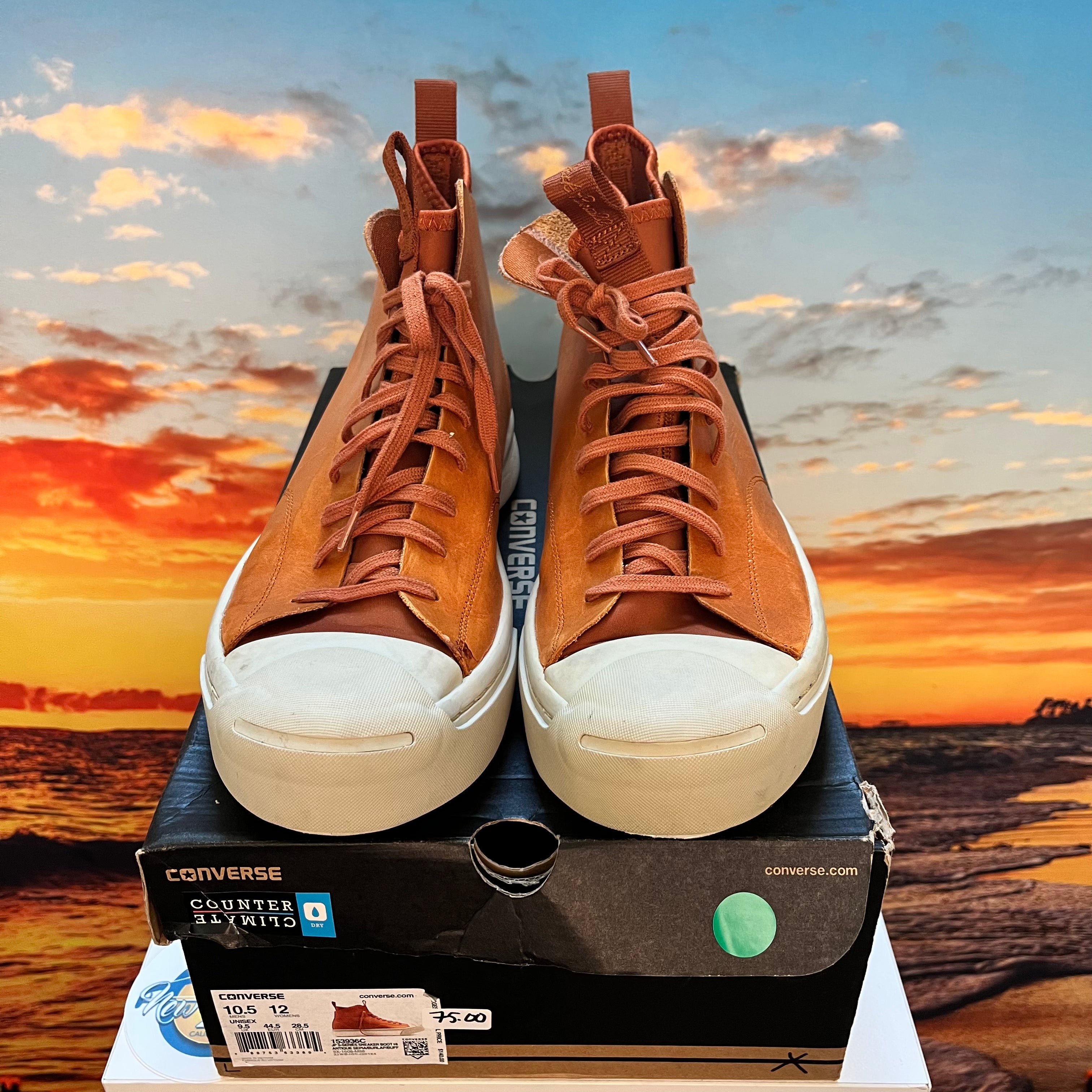 Converse Jack Purcell S Series Sneaker Boot Hi Antique New2You LX