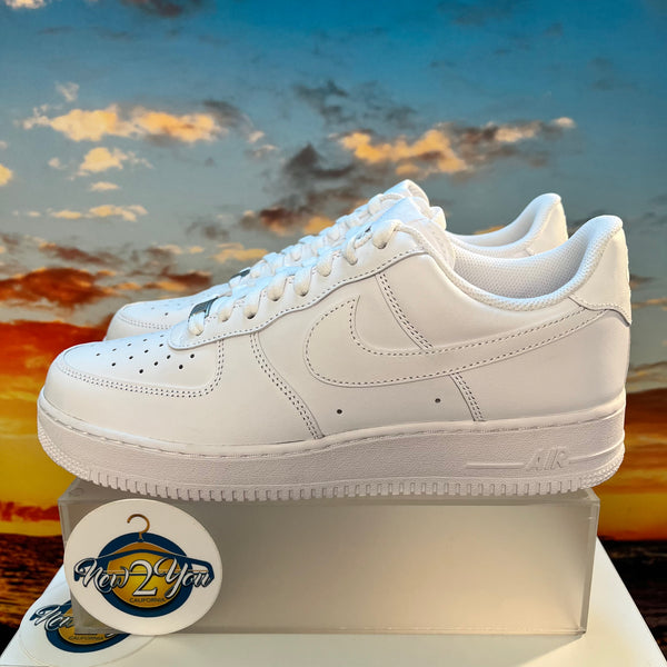 Nike Air Force 1 Low '07 White on White – New2You LX